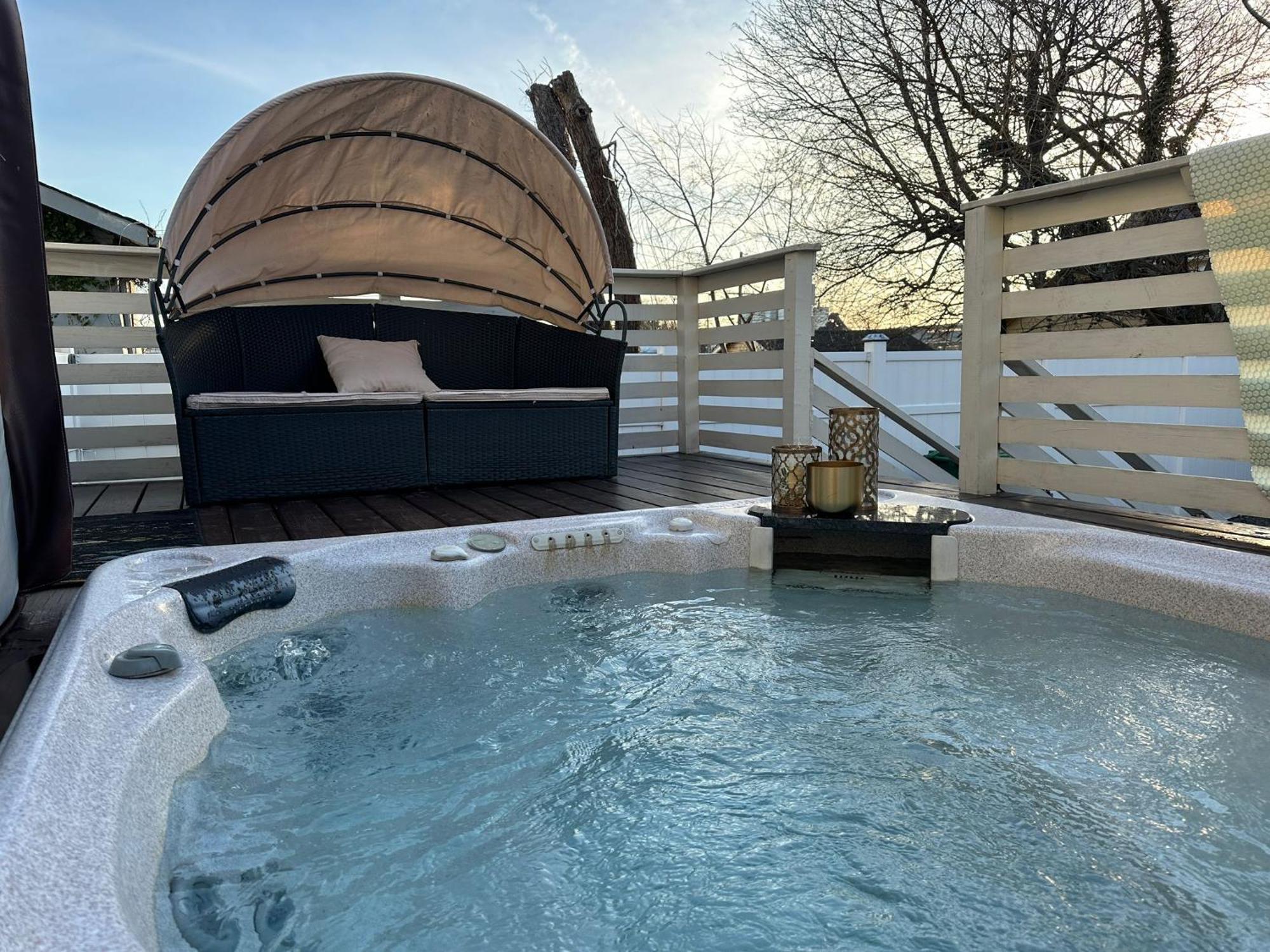 Best Ewr Airport Apt-Hot Tub-Free Parking Hillside Ngoại thất bức ảnh
